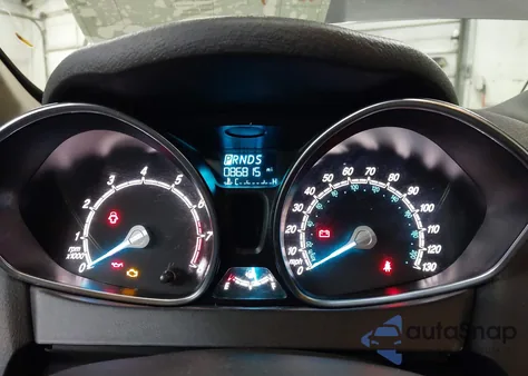 2019 Ford Fiesta Se из США, поврежденный, VIN 3FADP4BJ1KM143247